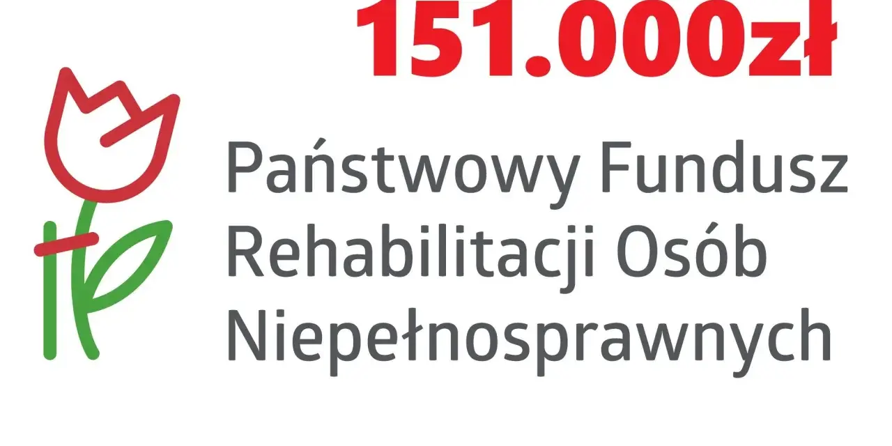151.000 zł dofinansowania z PFRON na rehabilitację.