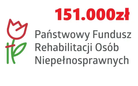 151.000 zł dofinansowania z PFRON na rehabilitację.