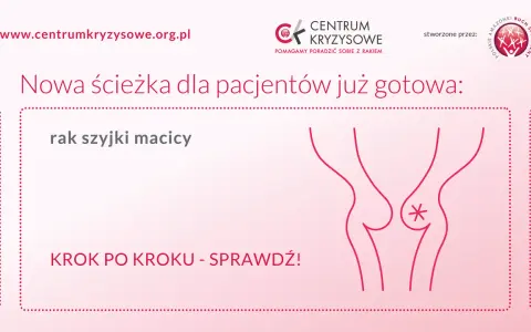 Nowa ścieżka dla pacjentów z rakiem szyjki macicy. Krok po kroku - sprawdź!