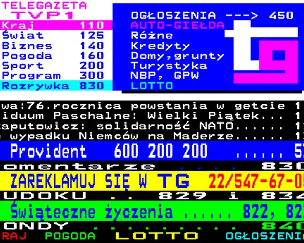 Jak włączyć napisy dla niesłyszących w telegazecie TVP i nie przegapić informacji