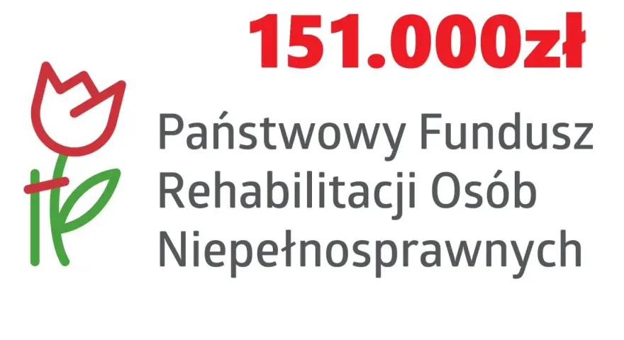151.000 zł dofinansowania z PFRON na rehabilitację.