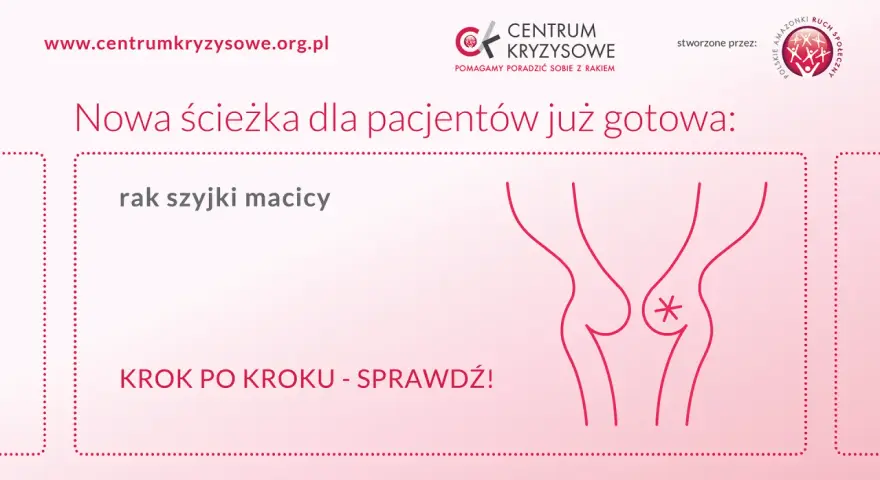 Nowa ścieżka dla pacjentów z rakiem szyjki macicy. Krok po kroku - sprawdź!