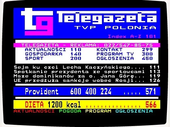 Zdjęcie Jak włączyć napisy dla niesłyszących w telegazecie TVP i nie przegapić informacji
